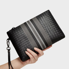 Business Men's Clutch Bag High Capacity Wallet Purse Male Pocket Bag