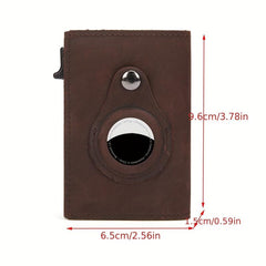 RFID Blocking AirTag Card Holder for Men