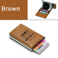 Hero Dad Engraved RFID Blocking Money Clip
