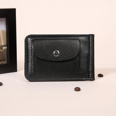 Men's Litchi Embossed PU Leather Coin Purse