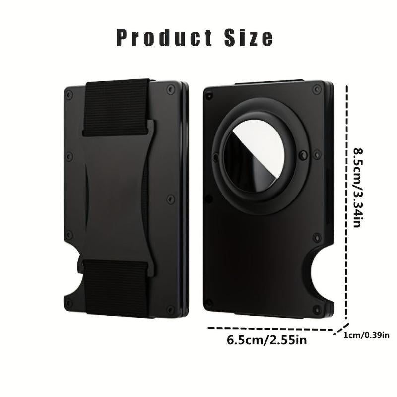 Men's Slim RFID Blocking Card Holder with Money Clip