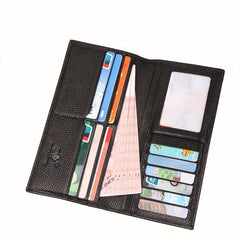 Slim Leather Men Wallet Bifold Credit Card Holder Purse