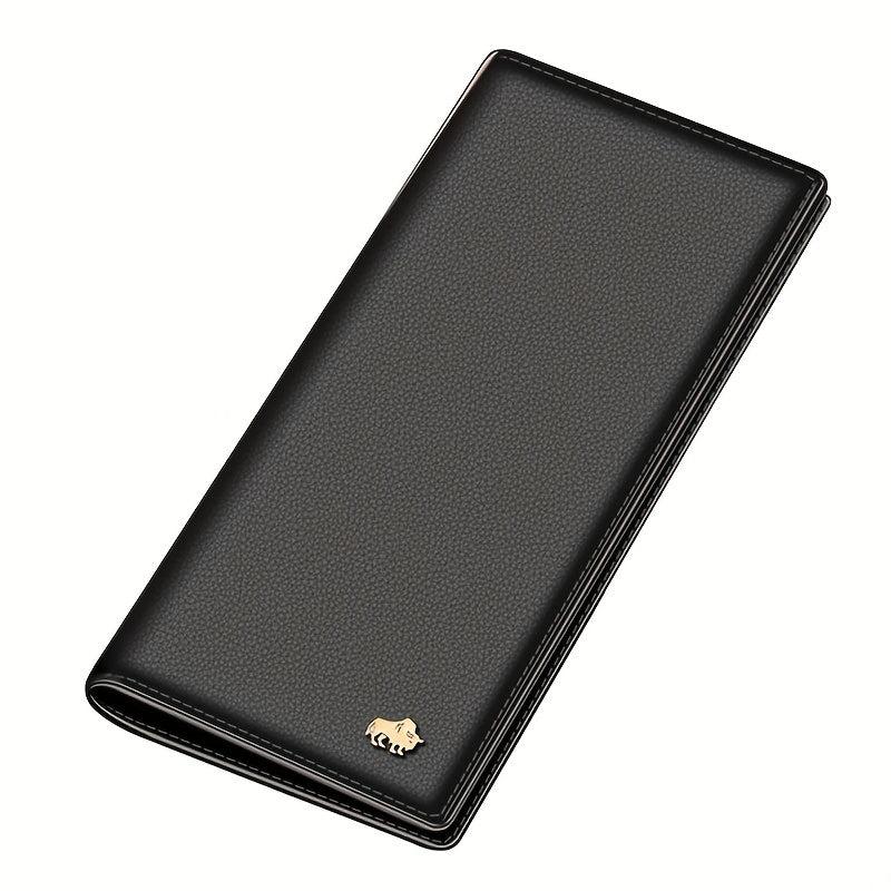 Slim Leather Men Wallet Bifold Credit Card Holder Purse