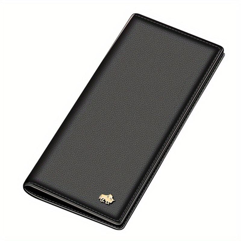 Slim Leather Men Wallet Bifold Credit Card Holder Purse