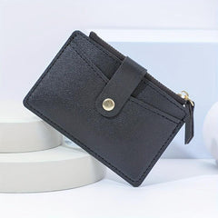 Card Bag Zipper Coin Purse Wallet for Shopping and Travel