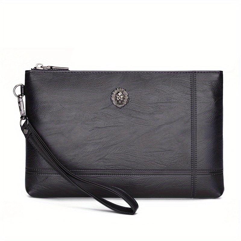 Retro Envelope Bag Large Capacity Clutch Business Wallet