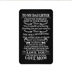 Kids Family Alloy Wallet Card