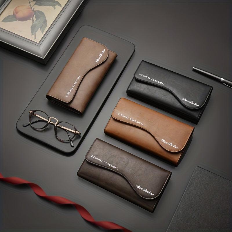 Men's Retro Zipper Clutch Wallet Phone Bag Multifunctional Large Capacity