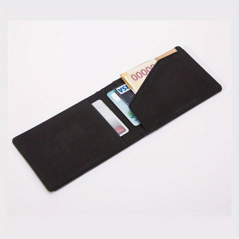PU Leather Wallet Clip Card Holder Multiple Slots