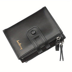 Men's Vintage PU Leather Short Wallet Card Holder