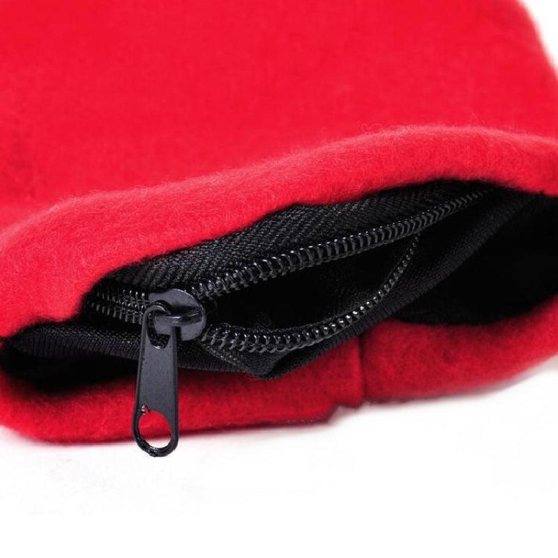 Sport Wrist Wallet Pouch Arm Band Zipper Bag Fleece Wallet for Outdoor Sports