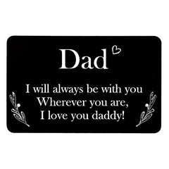 Metal Wallet Holder Souvenir Card Father's Birthday Gift