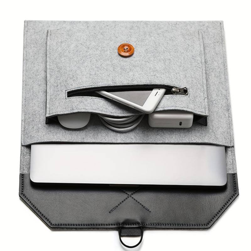 Three Layer Laptop Bag Mobile Phone Bag Large Capacity