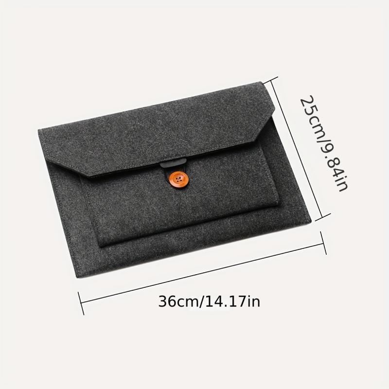 Three Layer Laptop Bag Mobile Phone Bag Large Capacity