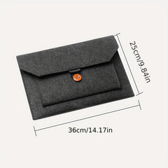 Three Layer Laptop Bag Mobile Phone Bag Large Capacity
