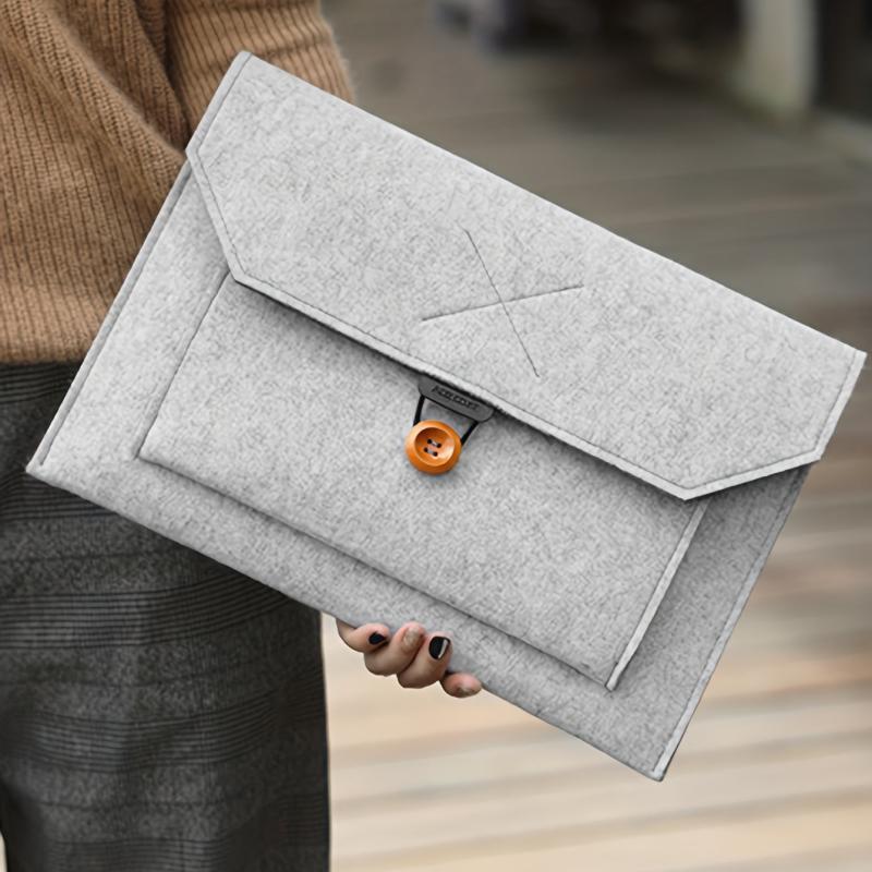 Three Layer Laptop Bag Mobile Phone Bag Large Capacity