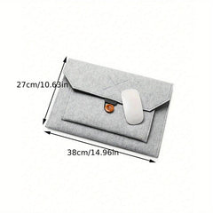 Three Layer Laptop Bag Mobile Phone Bag Large Capacity