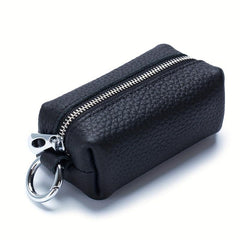 Men's Zipper Wallet Car Key Bag Coin Purse Leather Wallet