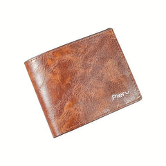 Men's Leather Driving Card Holder Case 2 In 1