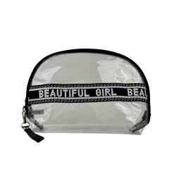 3Pcs Houndstooth Makeup Bag Travel Toiletry Waterproof Cosmetics Essentials