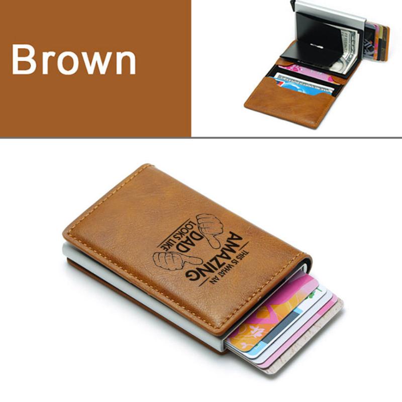 Vintage Casual RFID Blocking Money Clip for Dad
