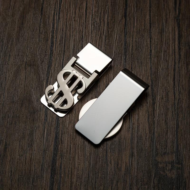 Stainless Steel Money Clip For Cash And Credit Cards