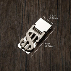 Stainless Steel Money Clip For Cash And Credit Cards