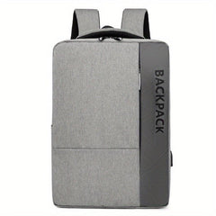 Casual Business Travel Backpack Men's Large Capacity Bookbag