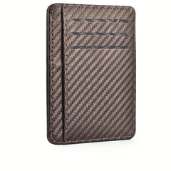 Men's RFID Blocking Slim Leather Wallet