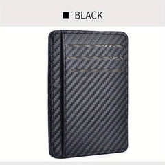 Men's RFID Blocking Slim Leather Wallet