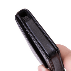 Men's Business Card Holder with Coin Purse