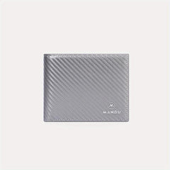 RFID Blocking Leather Bifold Wallet For Men Card Slots Coin Purse