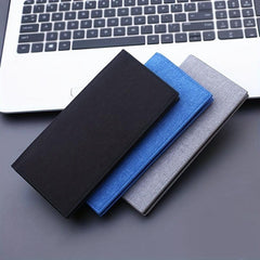 Men's Ultra-thin Canvas Card Holder Wallet