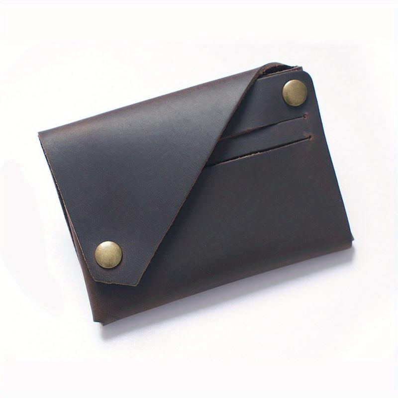 Vintage Leather Wallet Coin Purse Ultra Thin Money Card Holder
