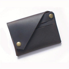 Vintage Leather Wallet Coin Purse Ultra Thin Money Card Holder