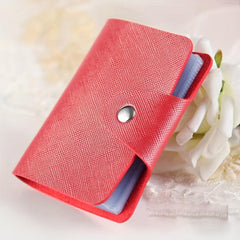 Men's Credit Card Holder with 22 Card Slots