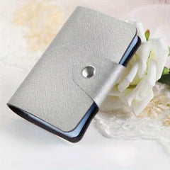Men's Credit Card Holder with 22 Card Slots