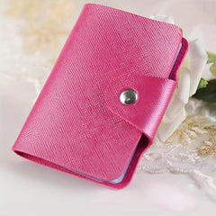 Men's Credit Card Holder with 22 Card Slots