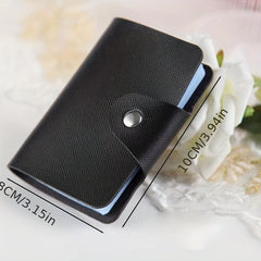 Men's Credit Card Holder with 22 Card Slots