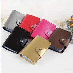 Men's Credit Card Holder with 22 Card Slots