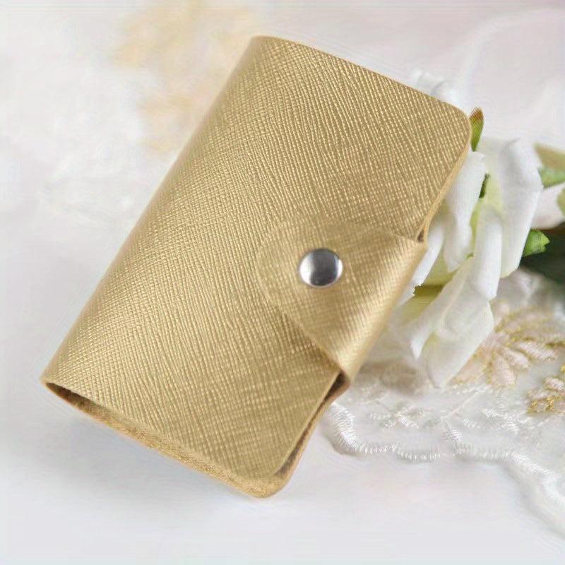 Men's Credit Card Holder with 22 Card Slots
