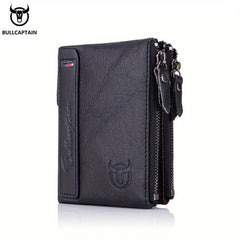 Leather Men's Credit Card Wallet Business Retro Card Large Capacity Wallet