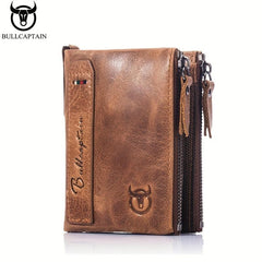 Leather Men's Credit Card Wallet Business Retro Card Large Capacity Wallet