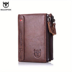 Leather Men's Credit Card Wallet Business Retro Card Large Capacity Wallet