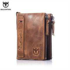 Leather Men's Credit Card Wallet Business Retro Card Large Capacity Wallet