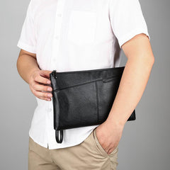 Men's Clutch Bag Envelope Handbag Large Capacity Phone Card Holder Coin Purse