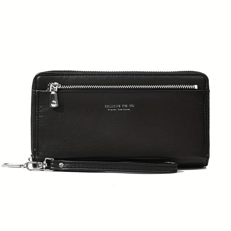 Men's Business Long Wallet Clutch Bag Mobile Phone Bag