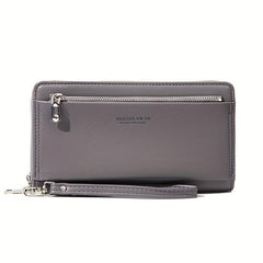 Men's Business Long Wallet Clutch Bag Mobile Phone Bag