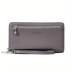 Men's Business Long Wallet Clutch Bag Mobile Phone Bag