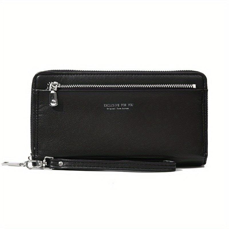 Men's Business Long Wallet Clutch Bag Mobile Phone Bag